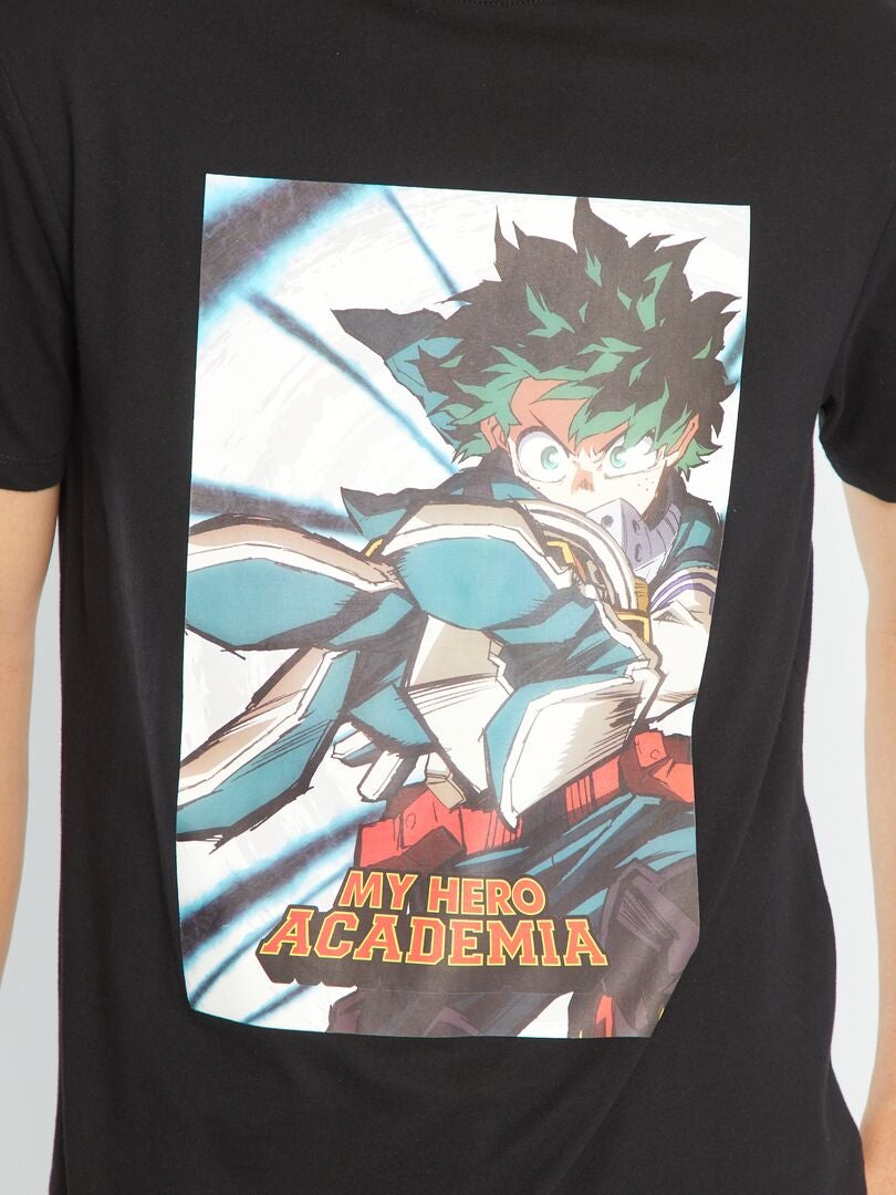 Camiseta 'My Hero Academia' NEGRO - Kiabi