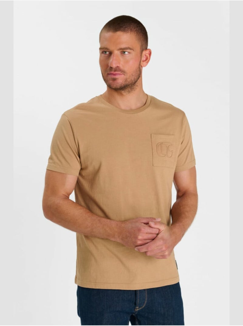 Camiseta Naia «Le temps des cerises» Beige - Kiabi