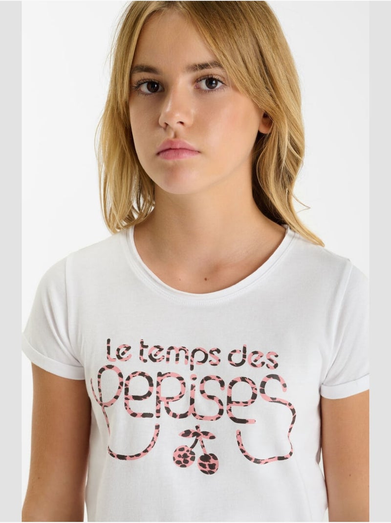Camiseta NANOUGI Blanco - Kiabi