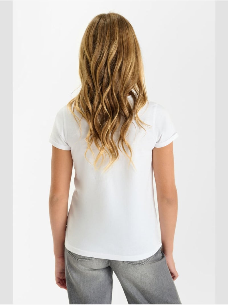 Camiseta NANOUGI Blanco - Kiabi