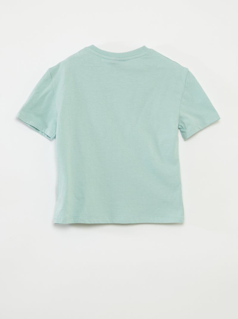 Camiseta 'Naruto' de manga corta - colección fácil de poner VERDE - Kiabi