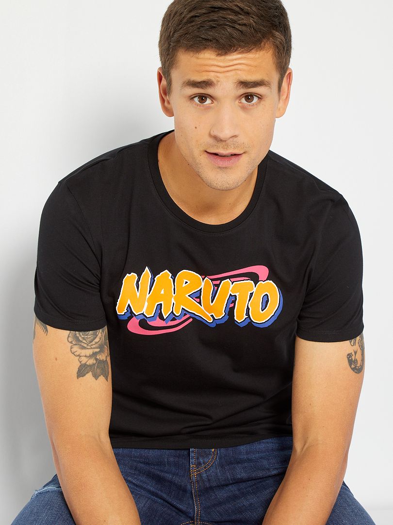 Camiseta 'Naruto' negro - Kiabi