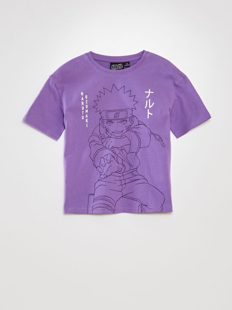 Camiseta 'Naruto' PURPURA - Kiabi
