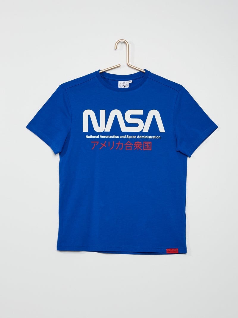 Camiseta 'NASA' AZUL - Kiabi