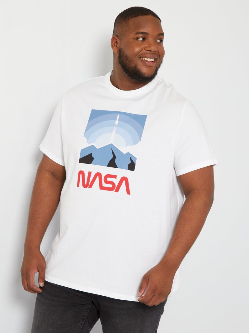 Camiseta 'NASA' Blanco - Kiabi