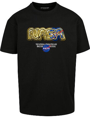 Camiseta nasa hq para hombre - mister tee