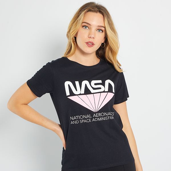 camiseta de la nasa mujer