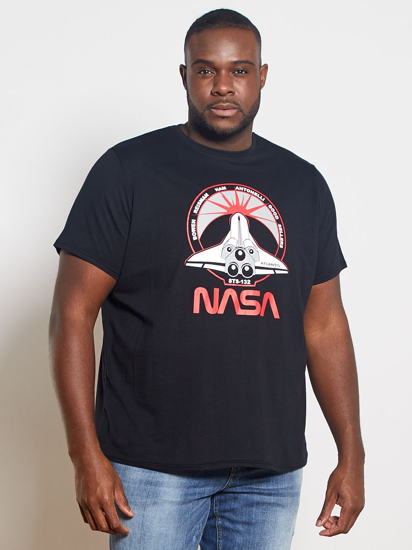 Camiseta 'NASA' negro - Kiabi