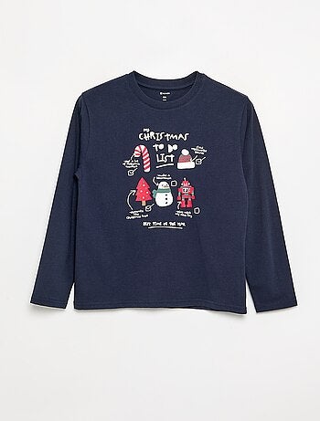 Camiseta 'Navidad' de manga larga