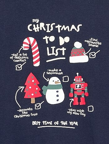 Camiseta 'Navidad' de manga larga