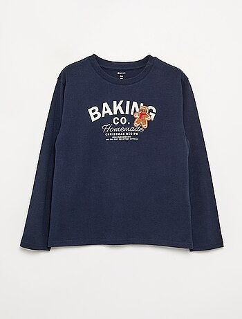 Camiseta 'Navidad' de manga larga