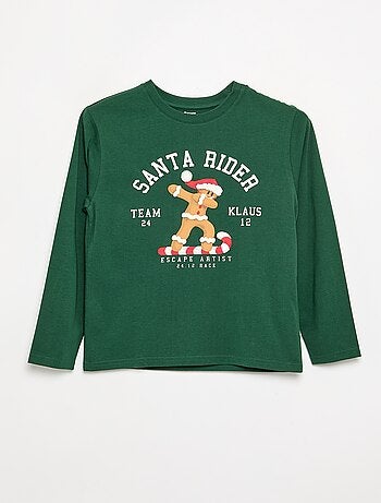 Camiseta 'Navidad' de manga larga