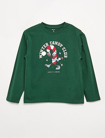 Camiseta 'Navidad' de manga larga