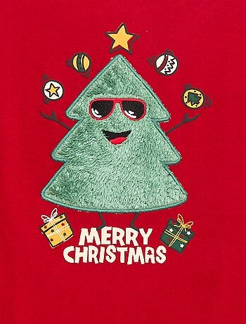 Camiseta navideña de manga larga