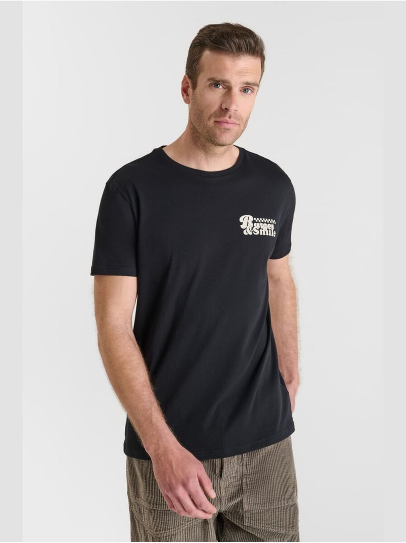 Camiseta Nela «Le Temps des Cerises» Negro - Kiabi