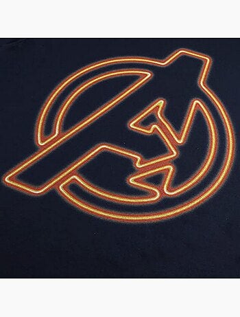 Camiseta neón para hombre - avengers