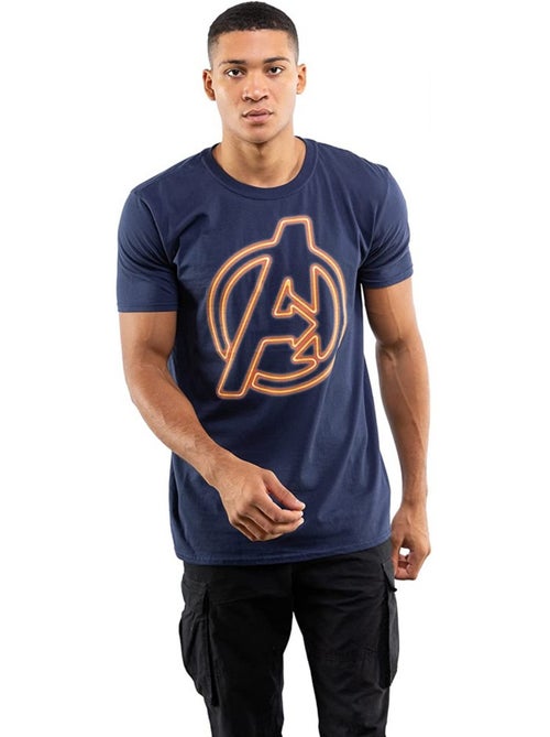 Camiseta neón para hombre - avengers - Kiabi