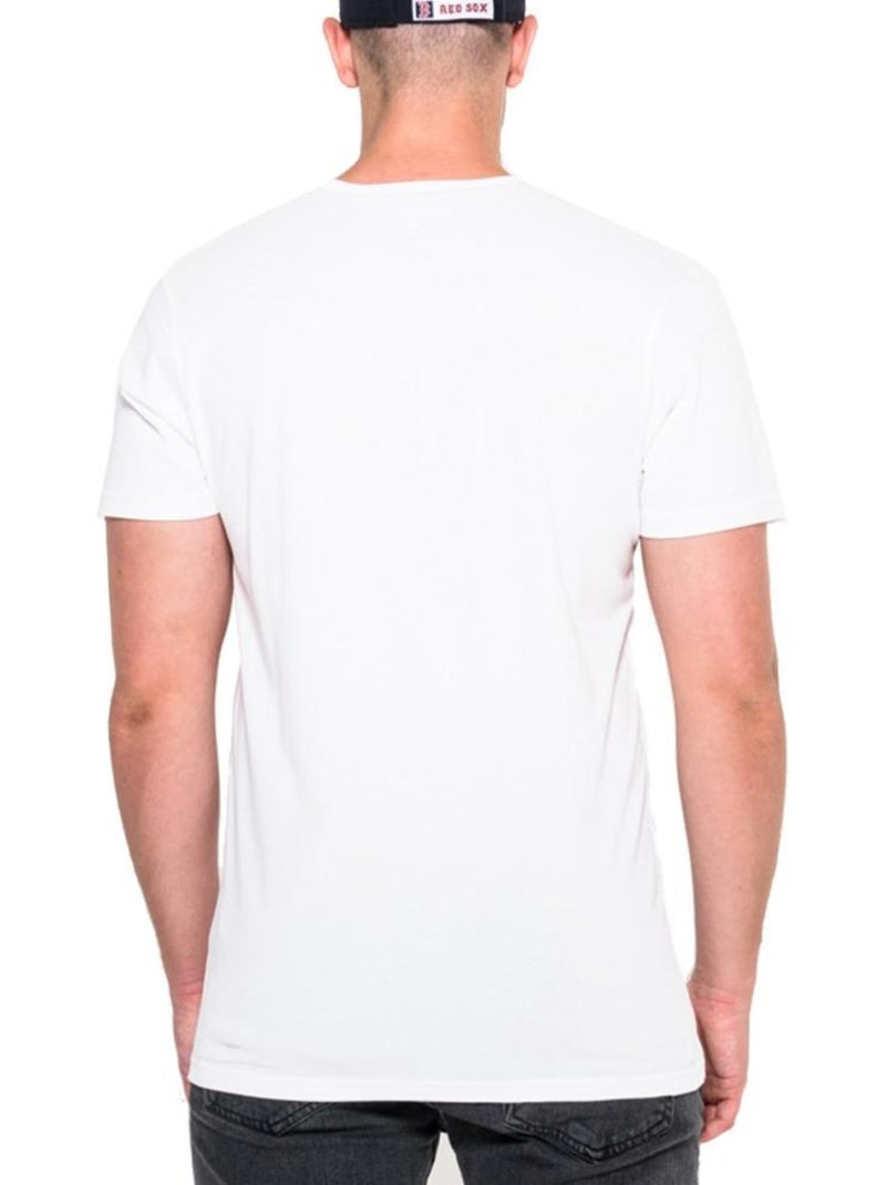 Camiseta New Era para Hombre Blanco - Kiabi
