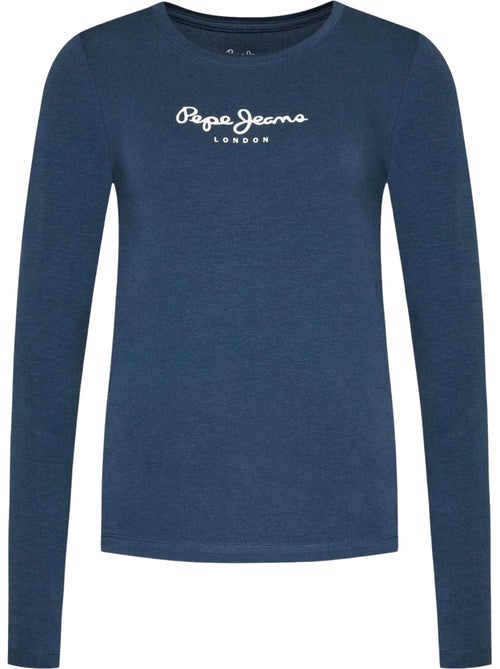 Camiseta new virginia de manga larga para mujer - pepe jeans - Kiabi