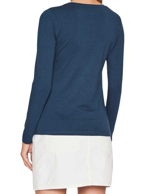 Camiseta new virginia de manga larga para mujer - pepe jeans - Kiabi