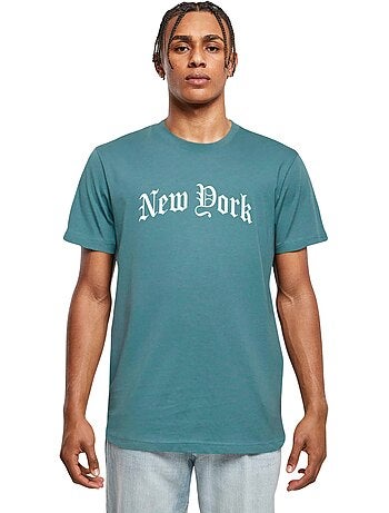 Camiseta new york wording para hombre - mister tee