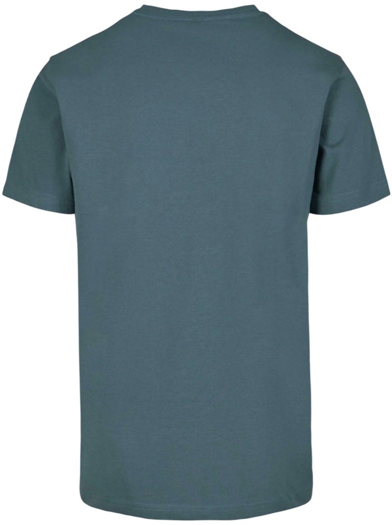Camiseta new york wording para hombre - mister tee Azul turquesa - Kiabi