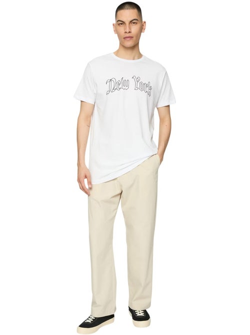 Camiseta new york wording para hombre - mister tee - Kiabi