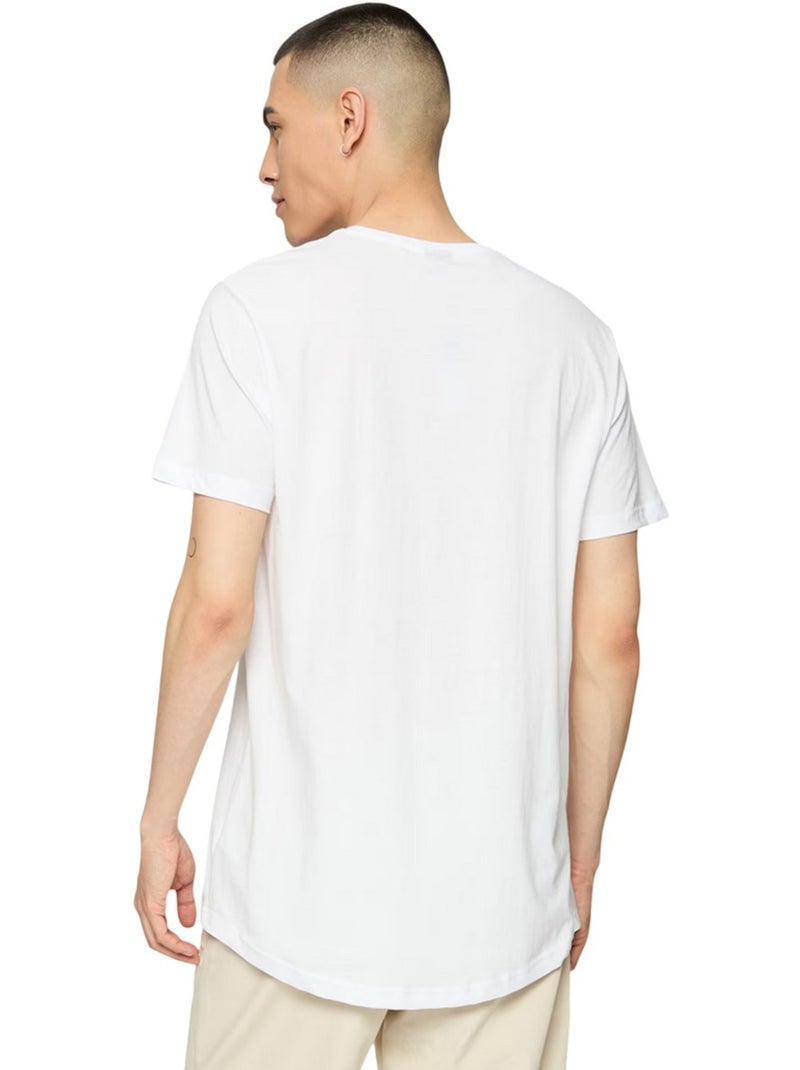 Camiseta new york wording para hombre - mister tee Blanco - Kiabi