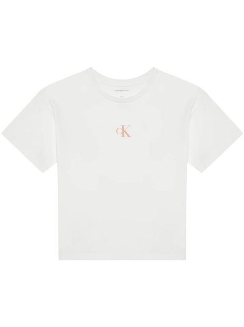 Camiseta Niña Calvin Klein Jeans con Logo CK - Kiabi