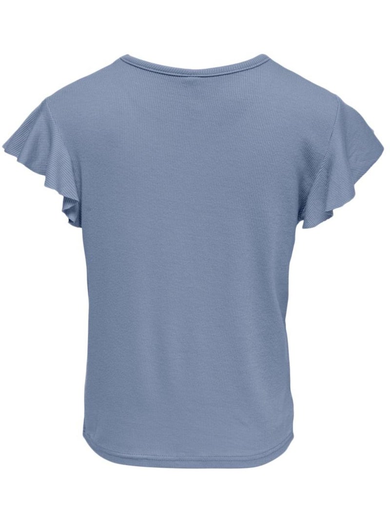Camiseta Niña Kids Only Azul - Kiabi