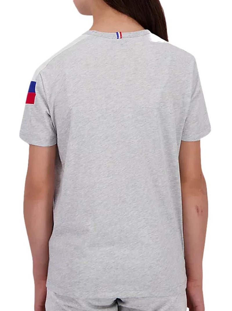 Camiseta Niña Le Coq Sportif Gris plateado - Kiabi