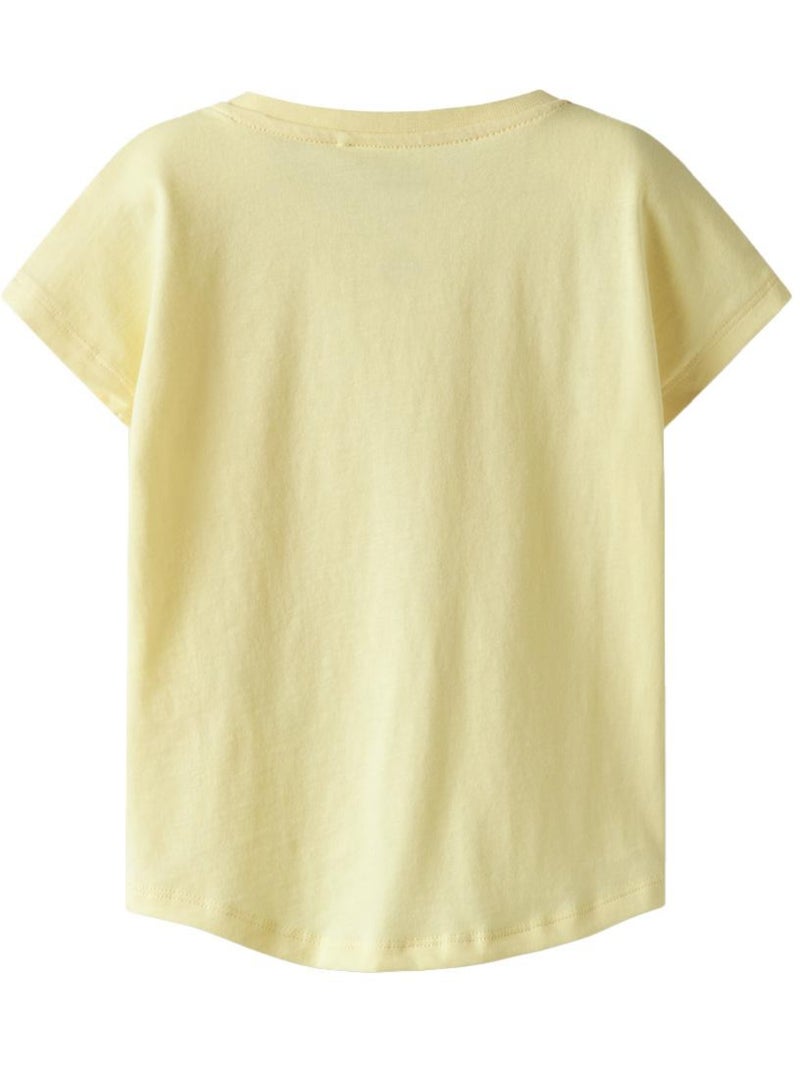 Camiseta Niña Name it Amarillo - Kiabi