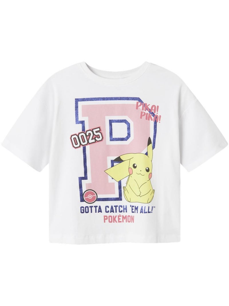Camiseta Niña Name It Blanco - Kiabi