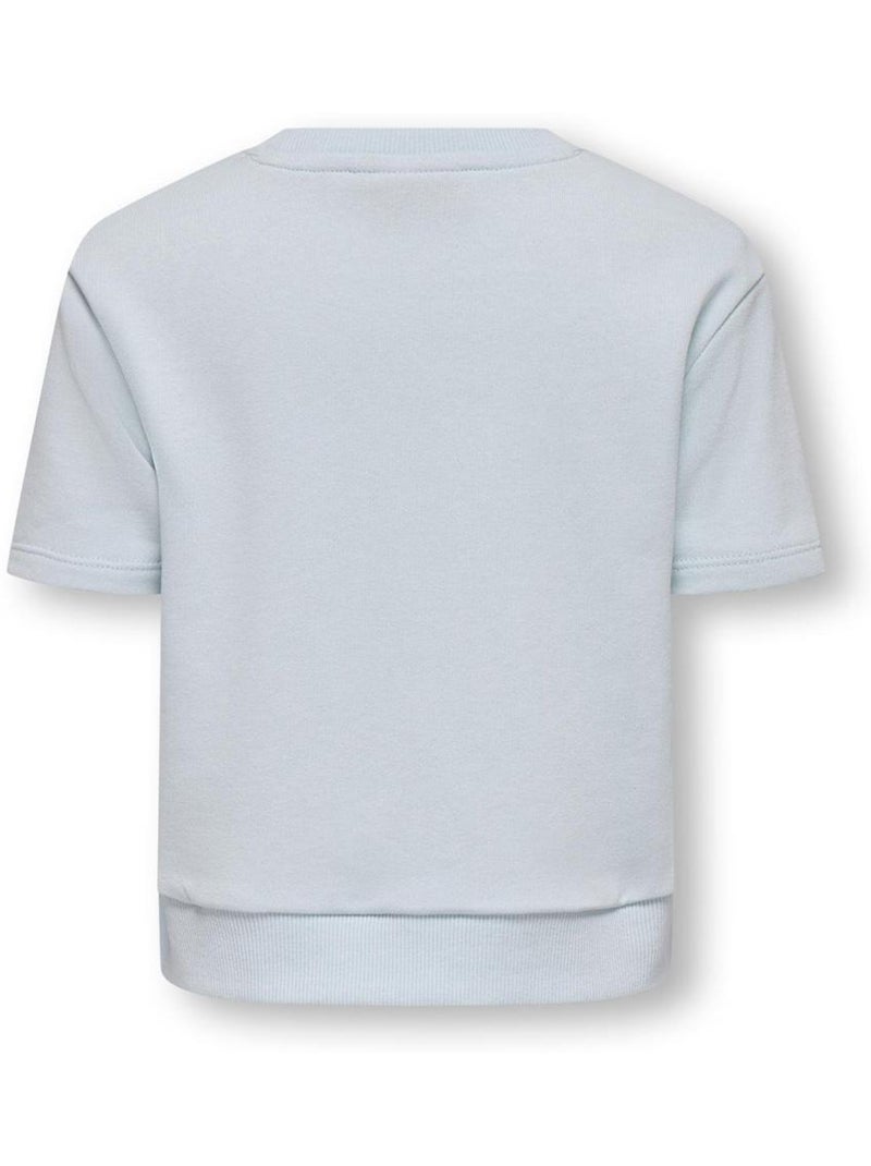 Camiseta niña only Azul - Kiabi
