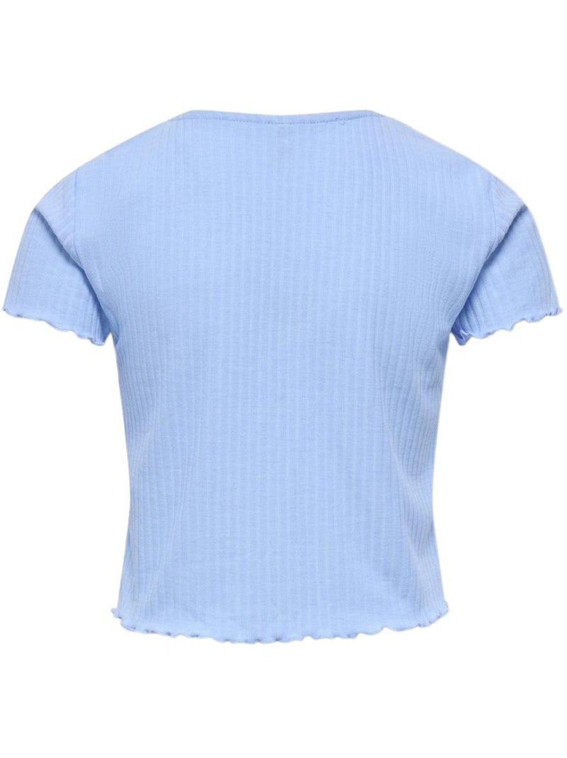 Camiseta Niña Only Azul - Kiabi
