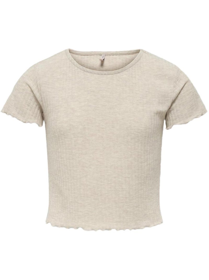 Camiseta Niña Only Beige - Kiabi