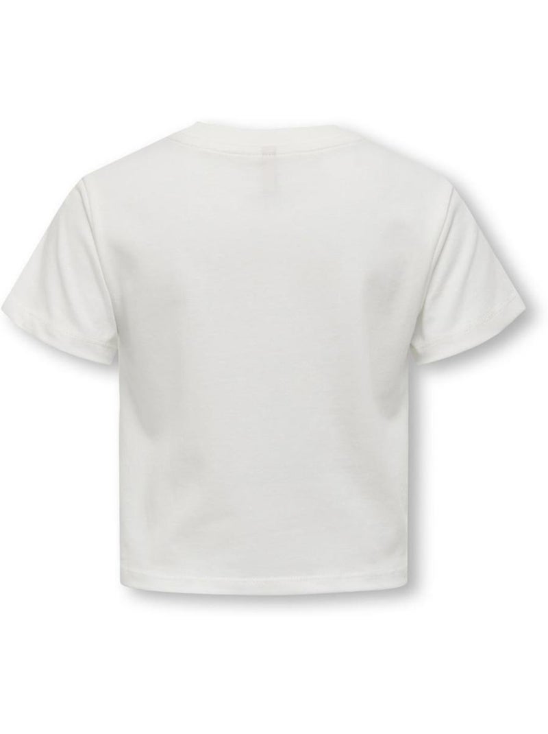 Camiseta Niña ONLY Blanco - Kiabi