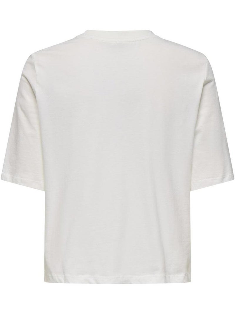 Camiseta Niña ONLY Blanco - Kiabi