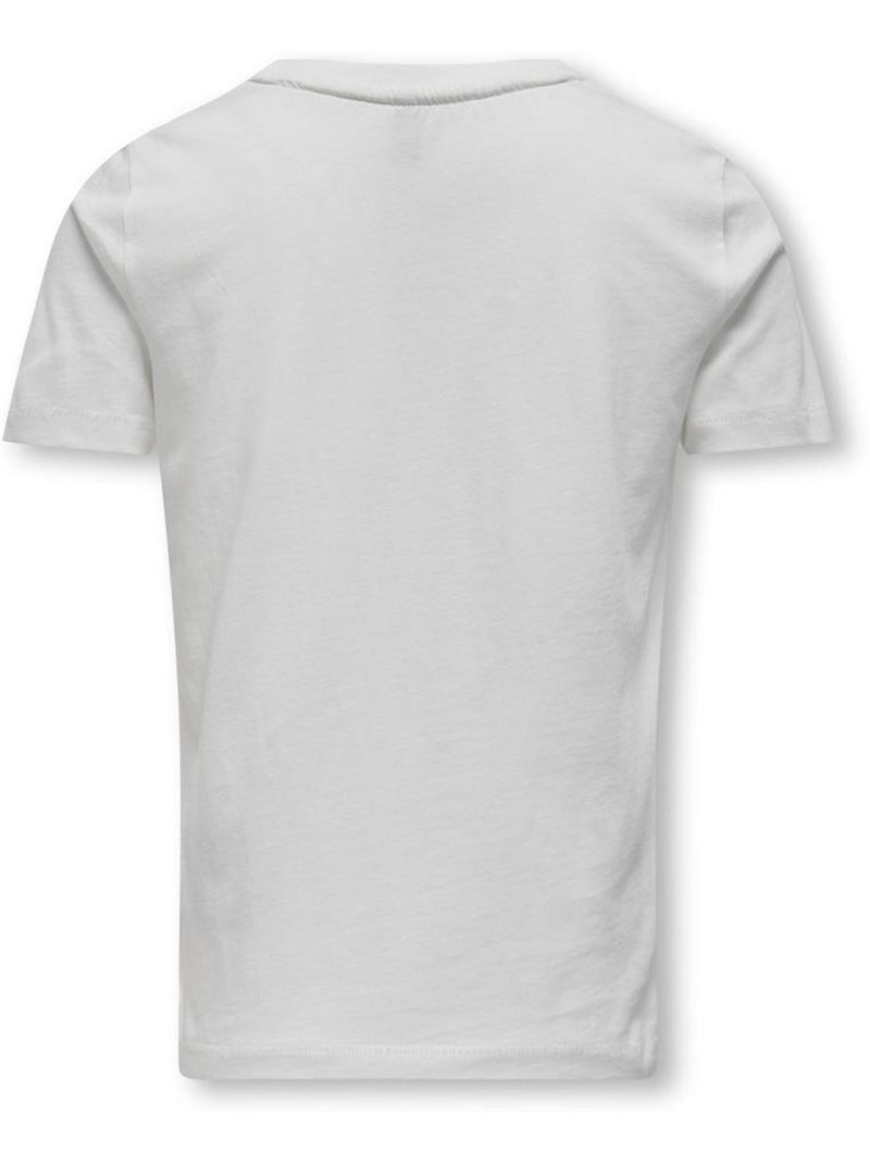 Camiseta Niña ONLY Blanco - Kiabi