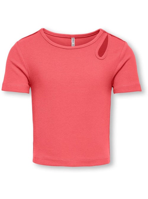 Camiseta Niña ONLY con Aberturas - Kiabi Camiseta Niña ONLY con Aberturas - Kiabi