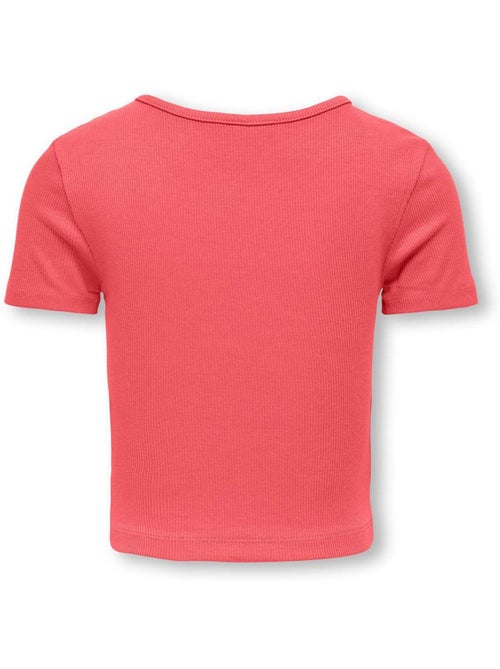 Camiseta Niña ONLY con Aberturas - Kiabi Camiseta Niña ONLY con Aberturas - Kiabi