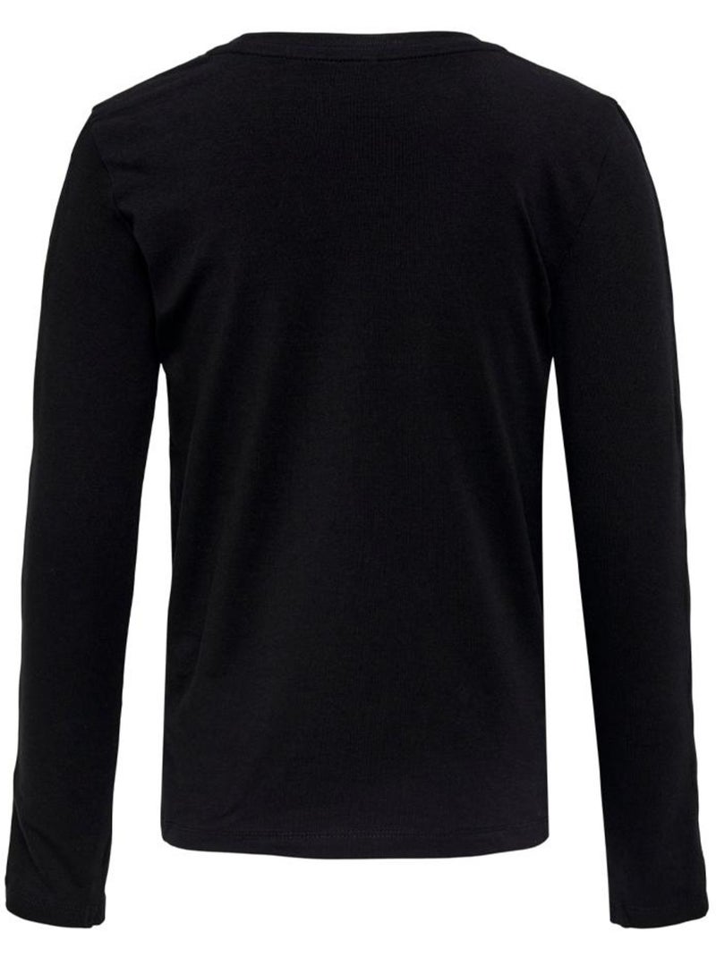 Camiseta Niña ONLY Kids Negro - Kiabi