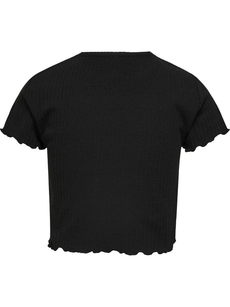 Camiseta Niña Only Negro - Kiabi