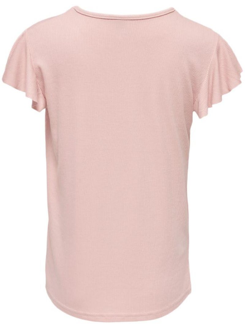 Camiseta Niña Only Rosa - Kiabi