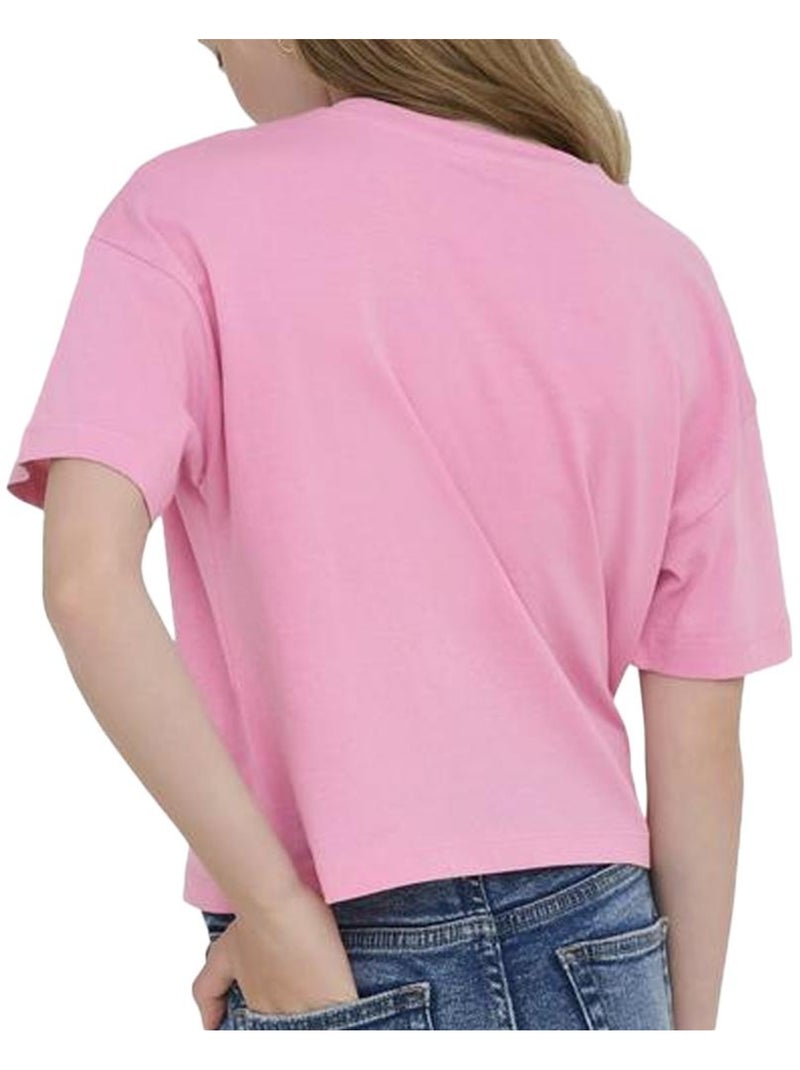 Camiseta Niña ONLY Rosa - Kiabi