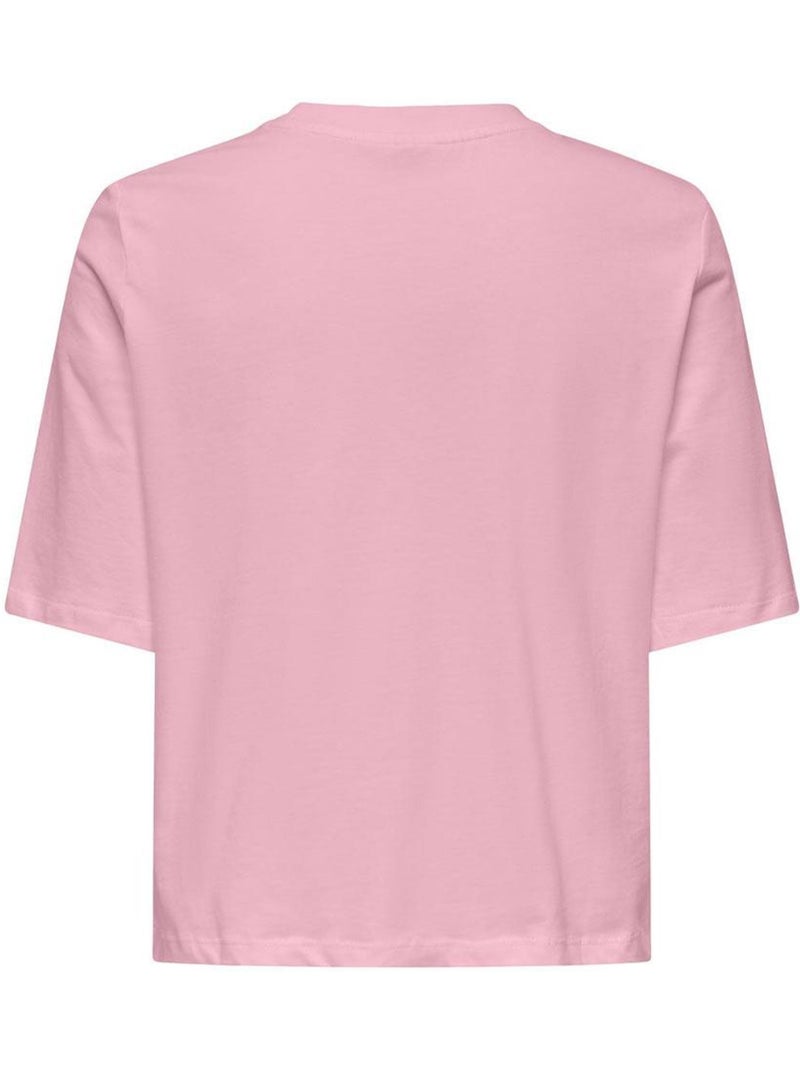 Camiseta Niña ONLY Rosa - Kiabi