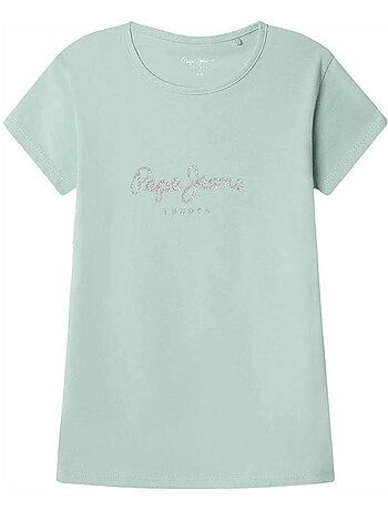 Camiseta Niña Pepe Jeans con Purpurina