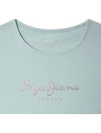 Camiseta Niña Pepe Jeans con Purpurina