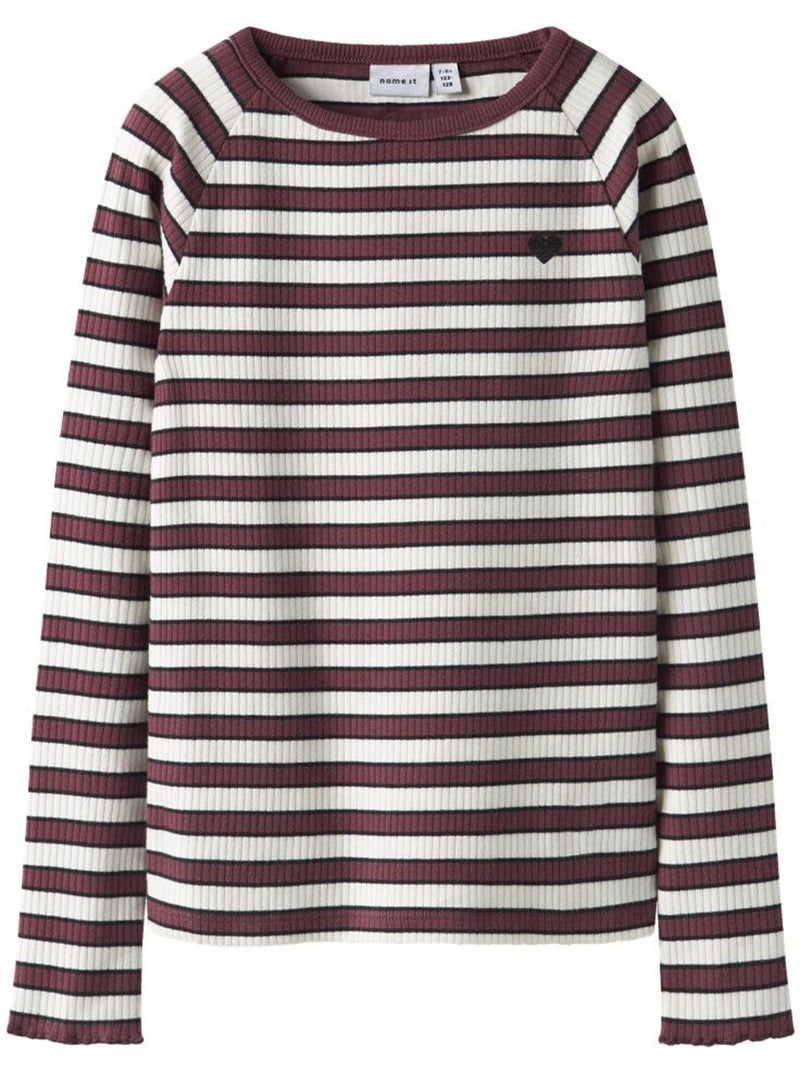 Camiseta niña Rojo - Kiabi