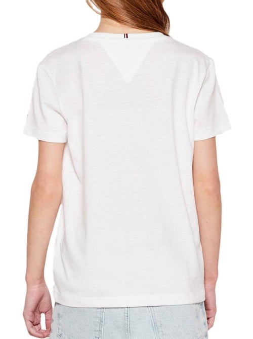 Camiseta niña tommy hilfiger con logo - Kiabi Camiseta niña tommy hilfiger con logo - Kiabi
